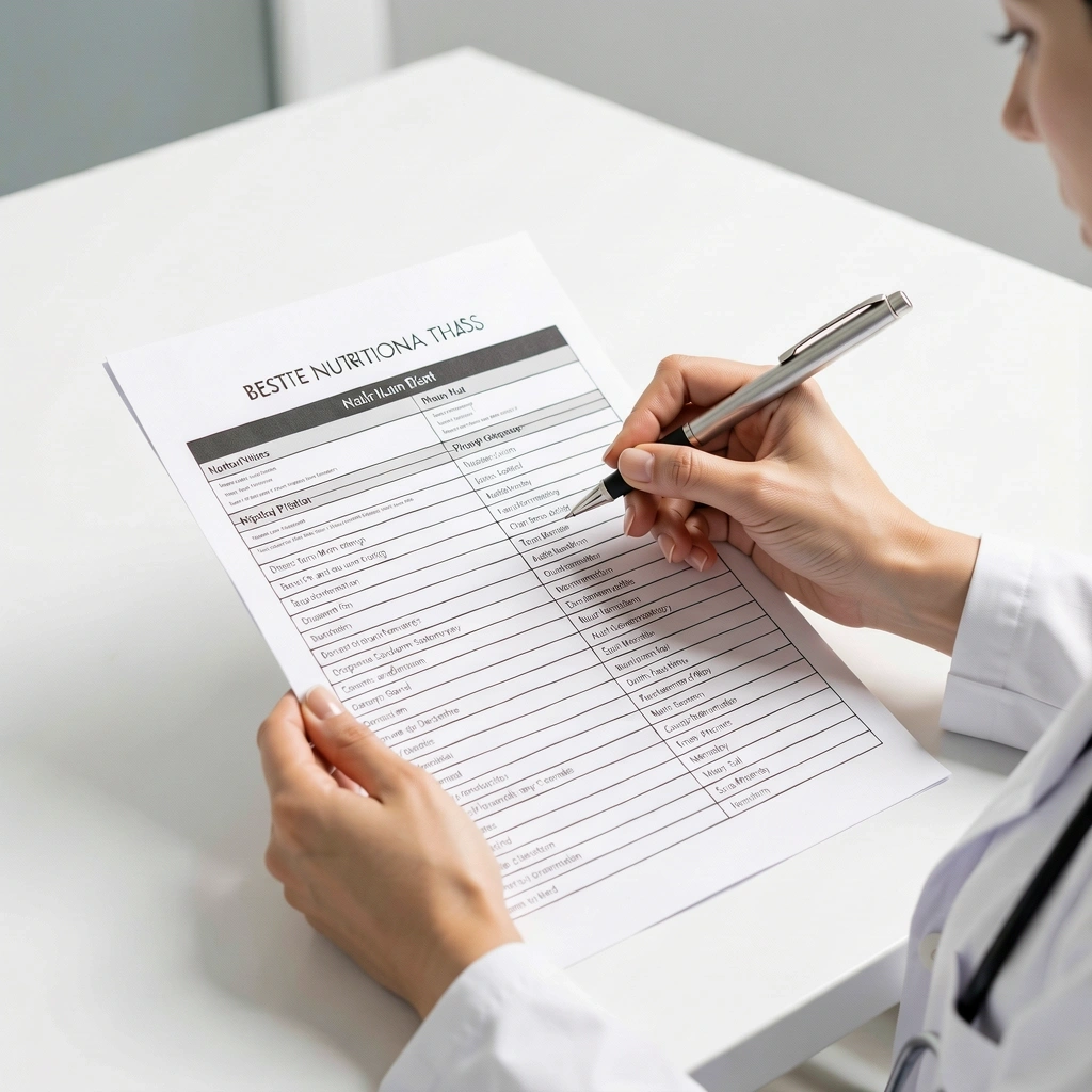 Ernährungsplan Erstellung